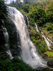 Fototapeta na wymiar Vachiratharn waterfall , Thailand