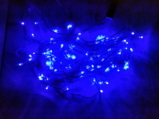 blue led lights for festival decoration diwali christmas