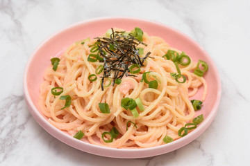 和風タラコパスタ