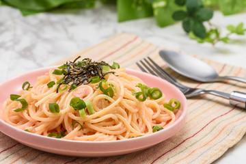 和風タラコパスタ