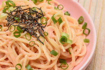和風タラコパスタ