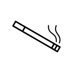 Cigarette icon trendy