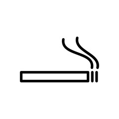 Cigarette icon trendy