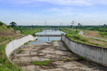 dam of river