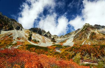 涸沢カールの紅葉
