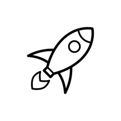 Rocket, start up icon