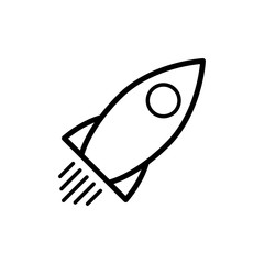Rocket, start up icon