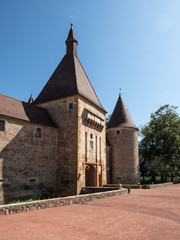 Obraz premium château de Corcelles dans le Beaujolais en France