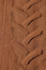 footprints in the sand