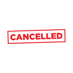 Cancel Stamp Template Solid Color