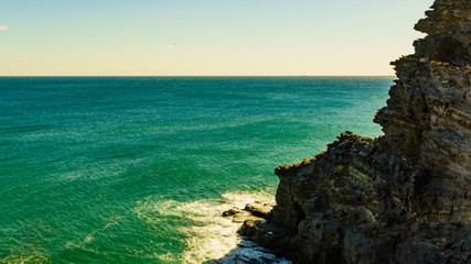 Sea coast landscape in Spain