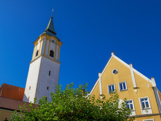 Barbarakirche in Abensberg, Niderbayern, Deutschland