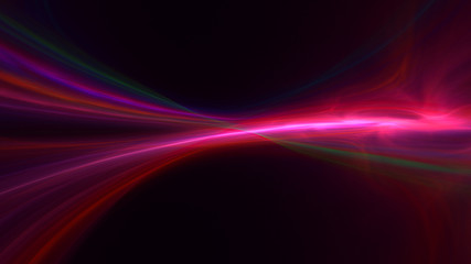 Fototapeta premium Fractal 3D rendering abstract light surreal background