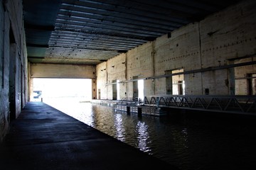 Fondeadero de submarinos de la Segunda Guerra Mundial