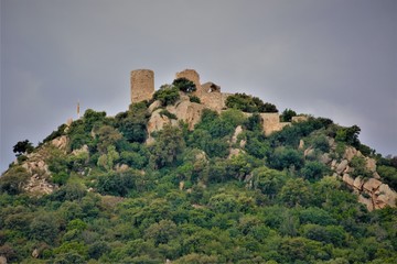 Ruinas del castillo de Burriac