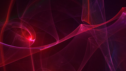 Fractal 3D rendering abstract light surreal background