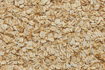 Oat flakes texture. oat flakes food background. Healthy food concept 