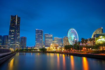 Minato Mirai 21 is a seaside urban area in central Yokohama whose name means 