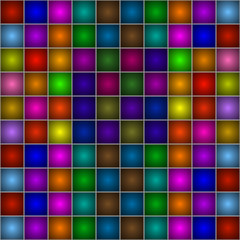 Colorful background with squares, vector geometric pattern