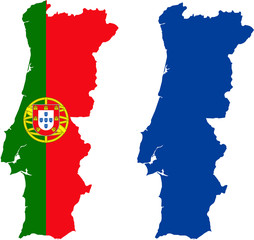 map of Portugal