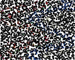 Fototapeta premium Black red shapes, abstract background and texture