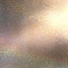 Glitz metal abstract pattern. Shimmer texture. Yellow beige grey gradient. Bright shine and sparks background.