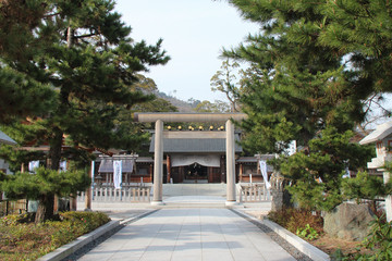 motoise kono shrine in amanohashidate (japan)