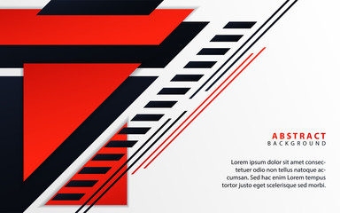 Fototapeta premium Abstract geometric hipster background shapes. Modern and trendy color concept vector design template for use cover, banner, advertising, card, brochure, flyer, business