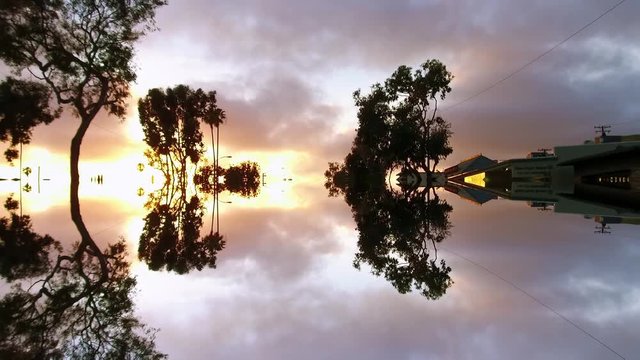 Animated Motion Images from Sunsets to Daylight