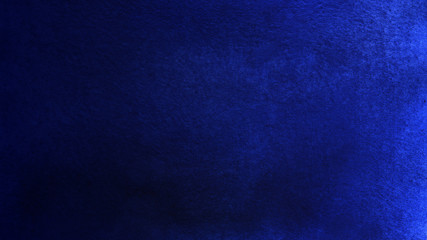 Deep dark blue texture background. Horizontal gradient from dark to saturated. The color of the night sky. Paper colored texture. Abstract background