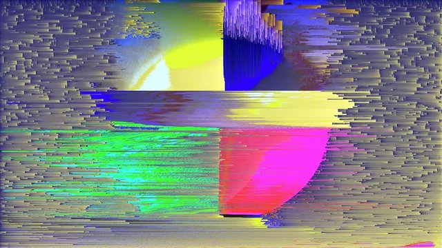 Disruptive TV static noise, tv no signal, glitch, loopable, WITH SOUND