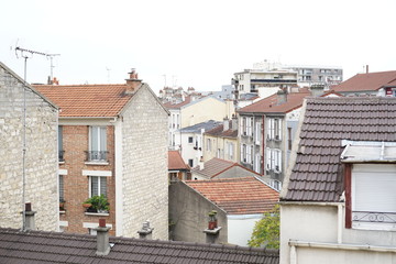 フランスの町並み