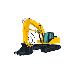 Construction equipment. Special machine for the construction work. Forklift, cranes, excavator. Special equipment. Road repair.