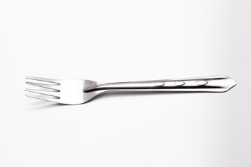 fork isolated on white background