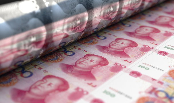 Printing Yuan Renminbi Notes