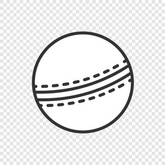 ball icon isolated vector illustration