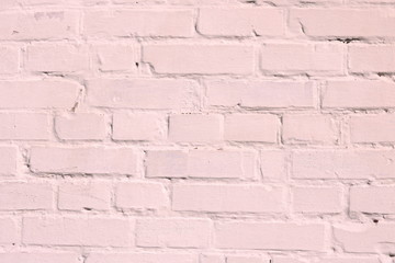 Abstract pink background with structural brickwork