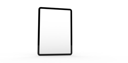 computer device mobile isolated background 3d