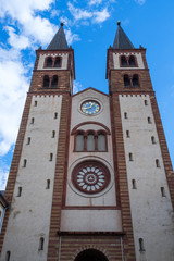 Fassade des Doms von Würzburg/Deutschland