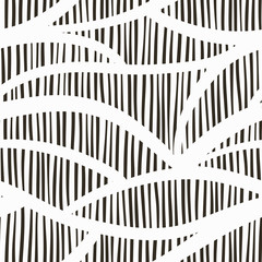 Vector seamless striped background pattern