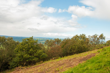 Obraz premium Malvern hills in the springtime