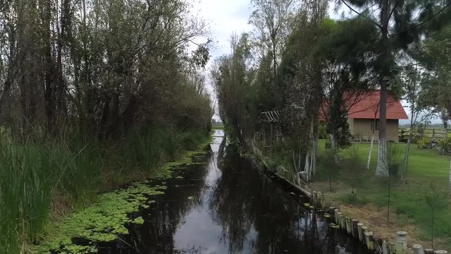 Done passing by Xochimilco channel in Mexico