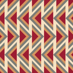 Tribal southwestern native american navajo seamless pattern