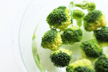 Green broccoli from Japan for healthy food ingredient