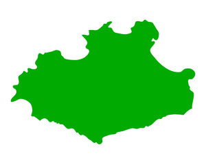 Karte von Sao Vicente