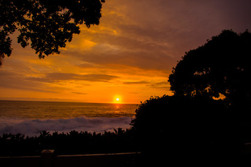 Sunset in Kona, Hawaii