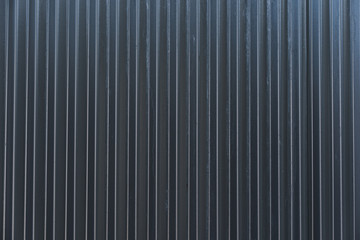 Fototapeta premium Dark grey colourbond sheet metal fencing background texture