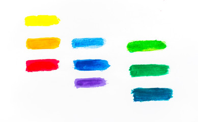 set of colorful buttons