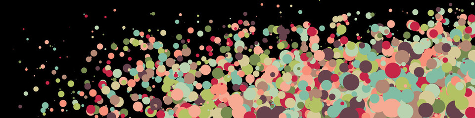 Colorful Universe Distribution Computational Generative Art background illustration