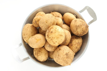 Freshness new potato from Japan
